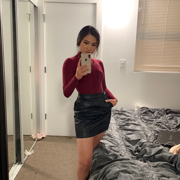 Forever 21 Dresses & Skirts - Leather Skirt